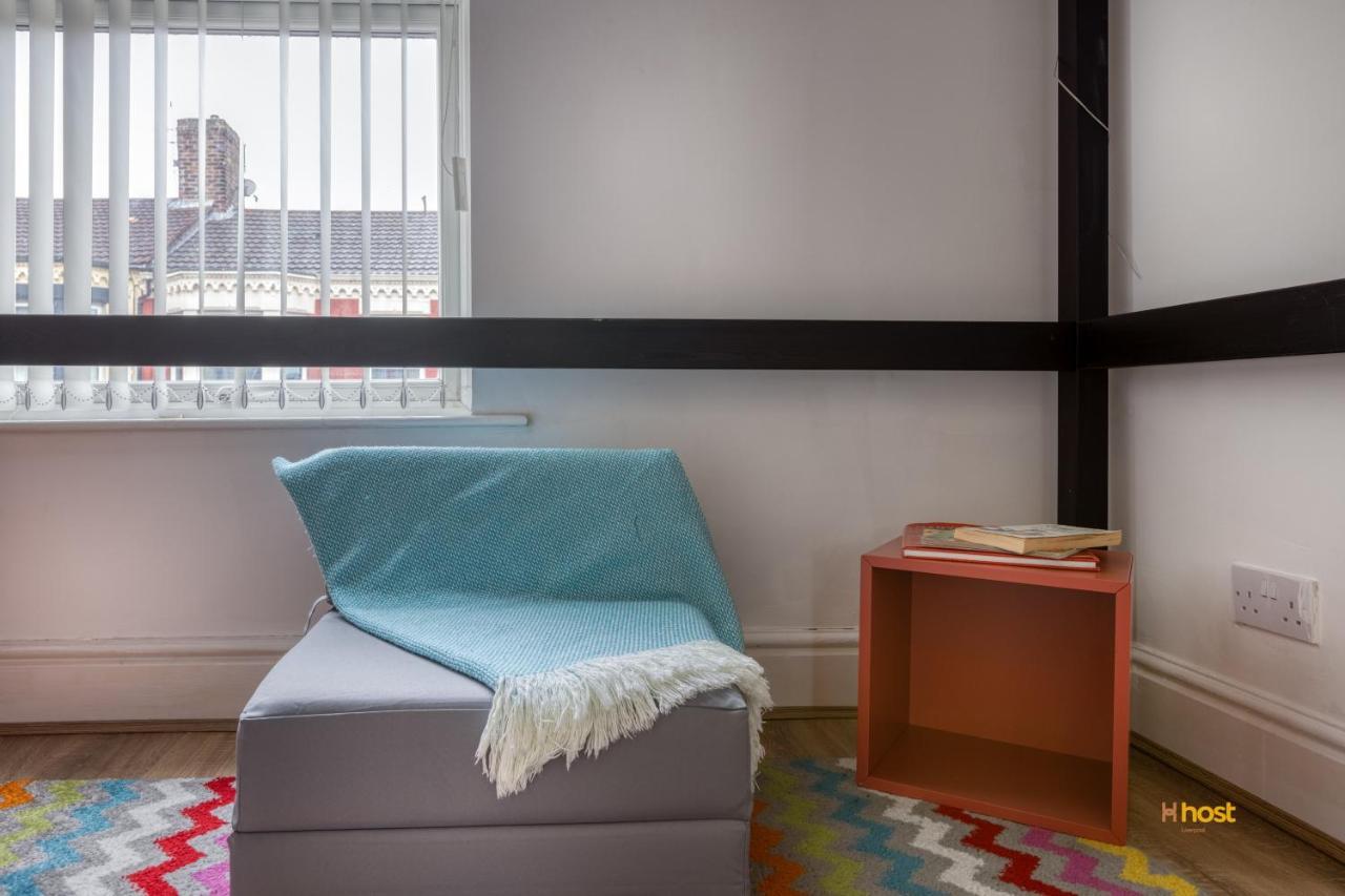 Host Liverpool - Artsy Stadium Suite, City Center & Garden Bagian luar foto